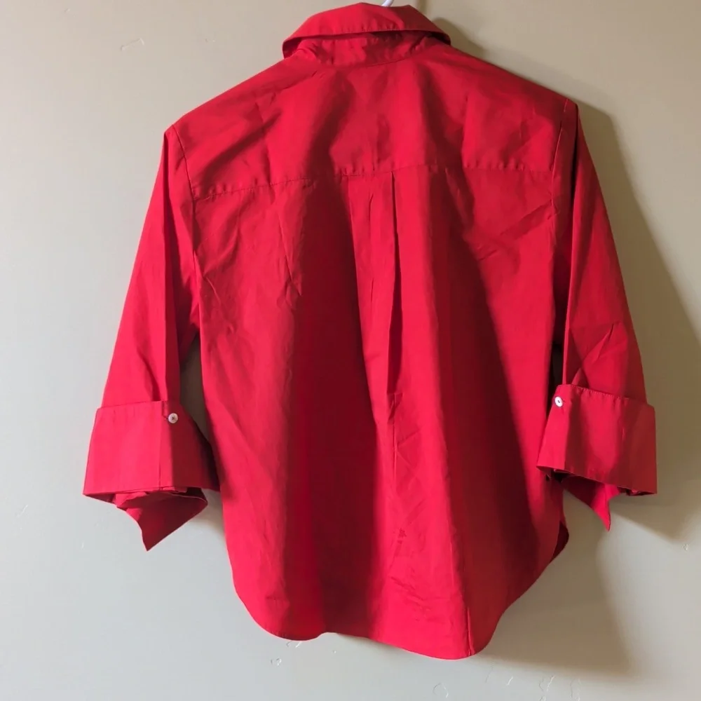 Madewell Cuffed Sleeve Top - Picture 7 of 14